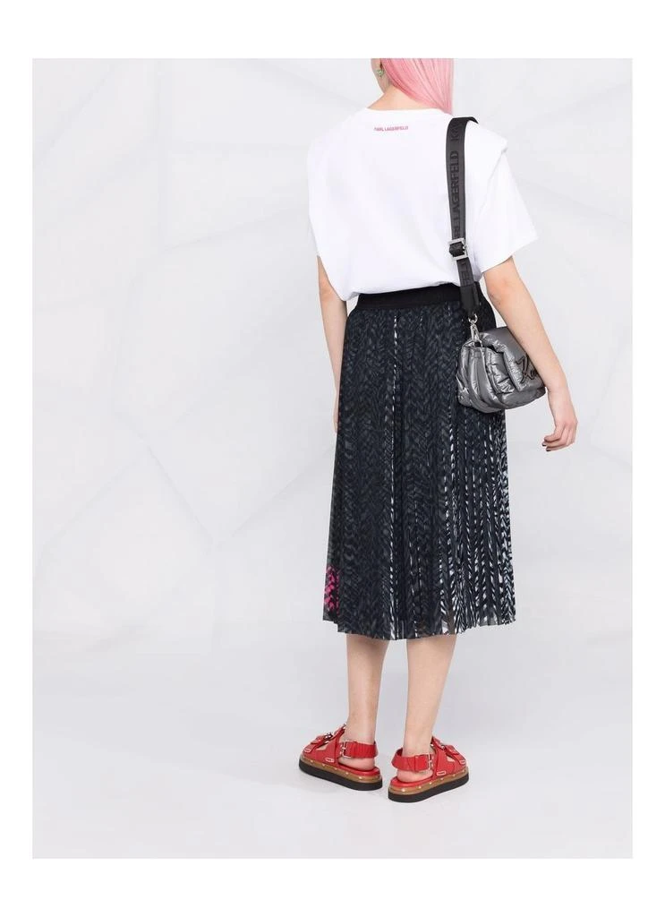 商品Karl Lagerfeld Paris|zebra printed pleated skirt,价格¥959,第3张图片详细描述