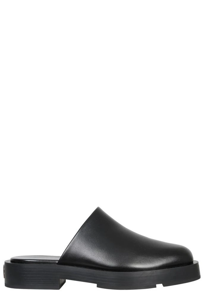 商品Givenchy|Givenchy 4G Plaque Square-Toe Mules,价格¥3853,第1张图片