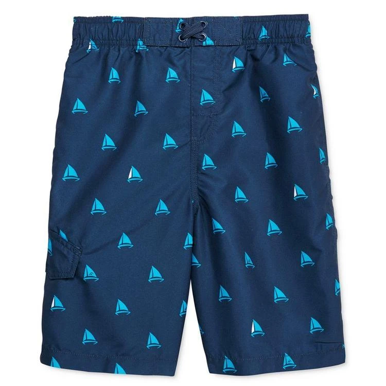 商品Kanu Surf|Sailboat-Print Swim Trunks, Toddler & Little Boys (2T-7),价格¥50,第1张图片