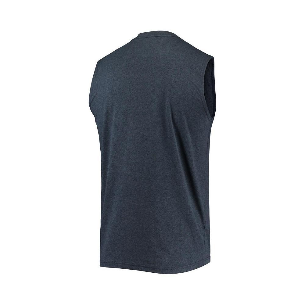 商品New Era|Men's Heathered Navy Detroit Tigers Muscle Tank Top,价格¥262,第5张图片详细描述