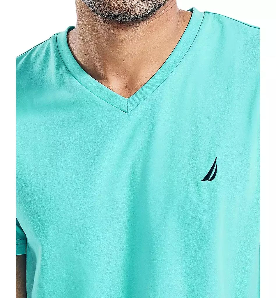 商品Nautica|Men's Classic-Fit Cotton V-Neck T-Shirt,价格¥166,第3张图片详细描述