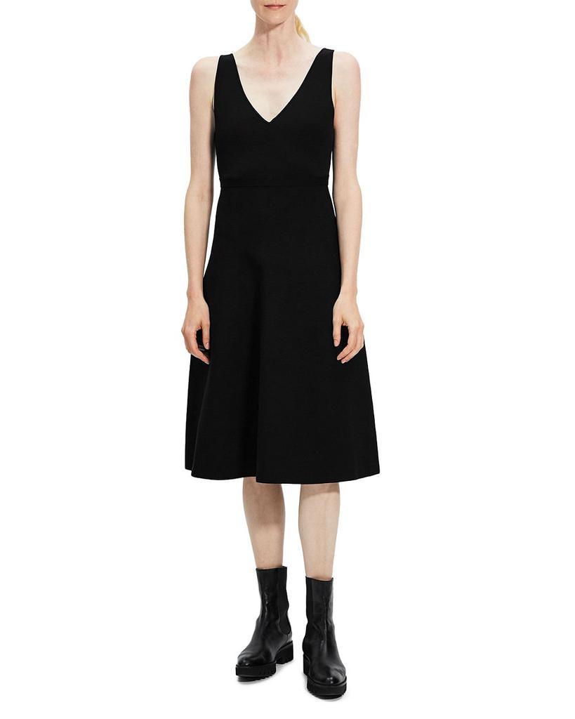 商品Theory|Sleeveless Fit and Flare Dress,价格¥3052,第1张图片