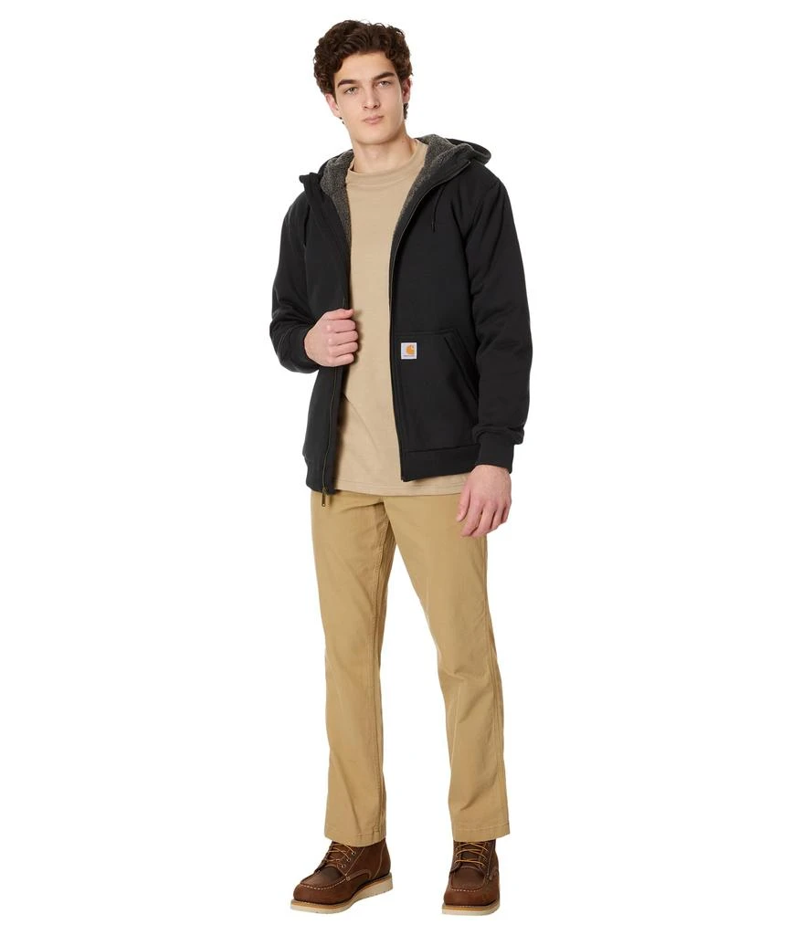 商品Carhartt|Rain Defender® Rockland Sherpa Lined Full Zip Hooded Sweatshirt,价格¥561,第4张图片详细描述