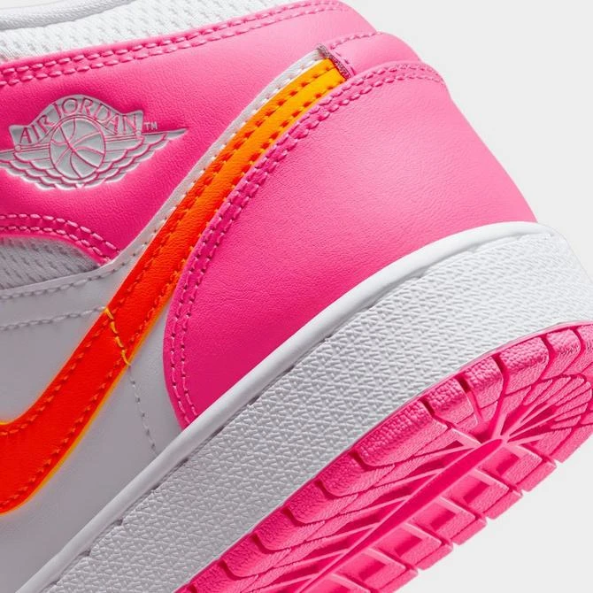 商品Jordan|Big Kids' Air Jordan 1 Mid Casual Shoes,价格¥822,第3张图片详细描述