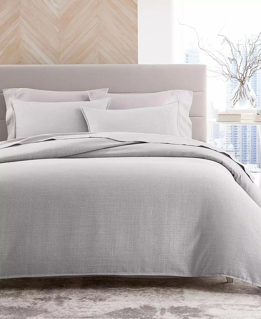 商品Hotel Collection|Modern Crosshatch Duvet Cover Set, King, Exclusively at Macy’s,价格¥750,第1张图片