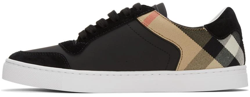 商品Burberry|Black Check Reeth Sneakers,价格¥2922,第3张图片详细描述