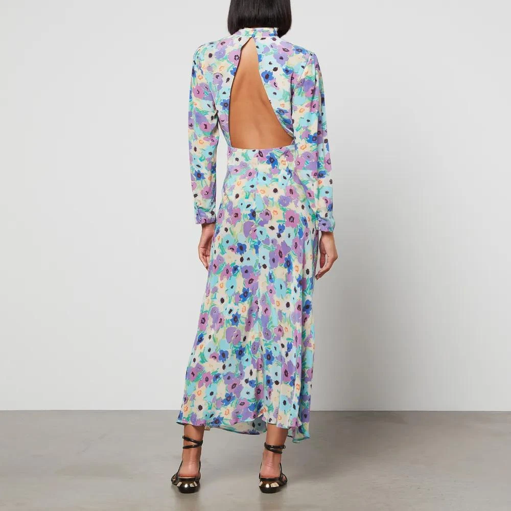 商品Rixo|RIXO Dani Floral-Print Silk Crepe de Chine Midi Dress,价格¥1719,第2张图片详细描述