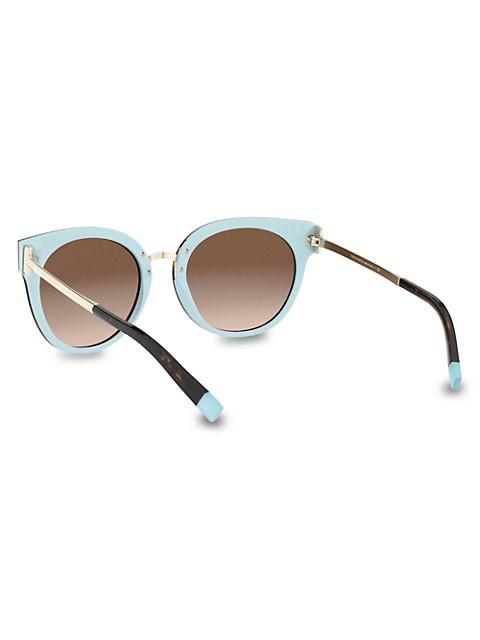 商品Tiffany & Co.|54MM Round Sunglasses,价格¥2634,第7张图片详细描述