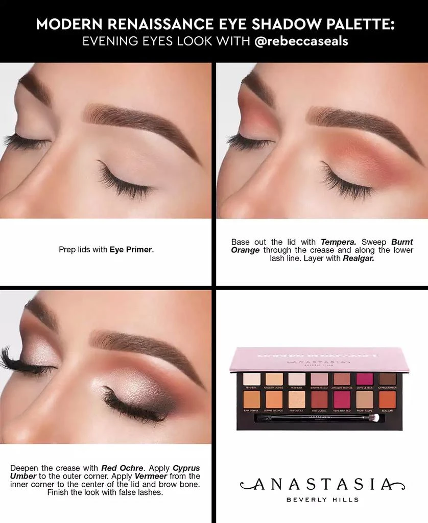 商品Anastasia Beverly Hills|文艺复兴眼影盘,价格¥331,第2张图片详细描述
