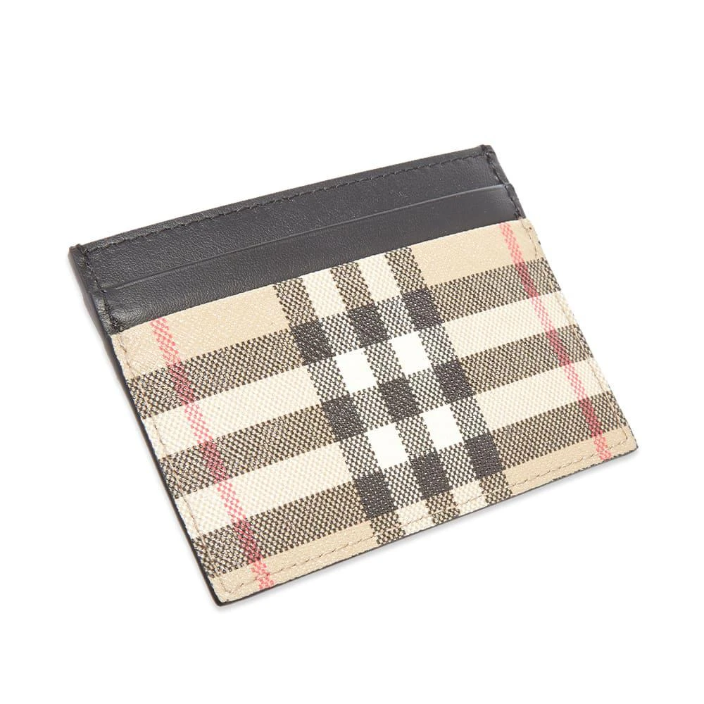 商品Burberry|Burberry Sandon Vintage Check Card Holder,价格¥1616,第3张图片详细描述