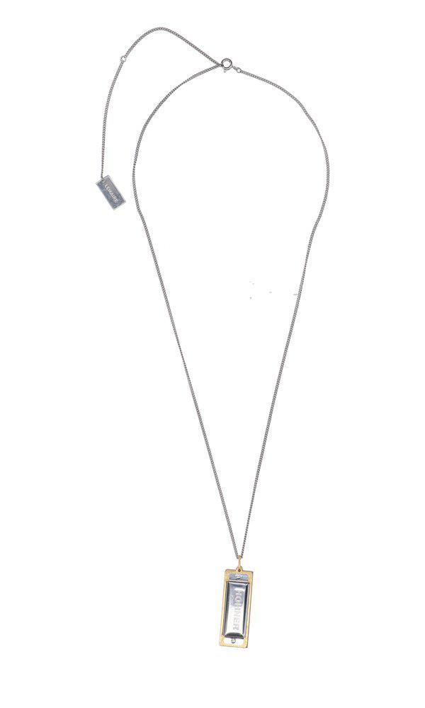 商品Lemaire|Lemaire Logo Plaque Chained Necklace,价格¥1700,第1张图片