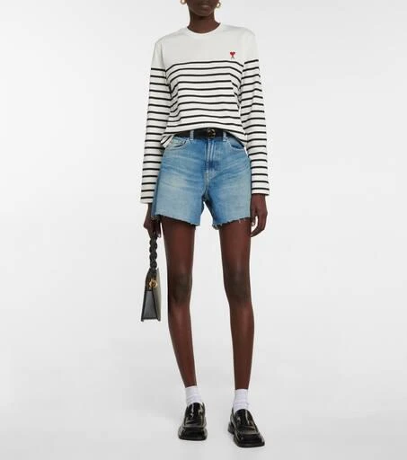 商品AG Jeans|New Alexxis high-rise shorts,价格¥993,第2张图片详细描述