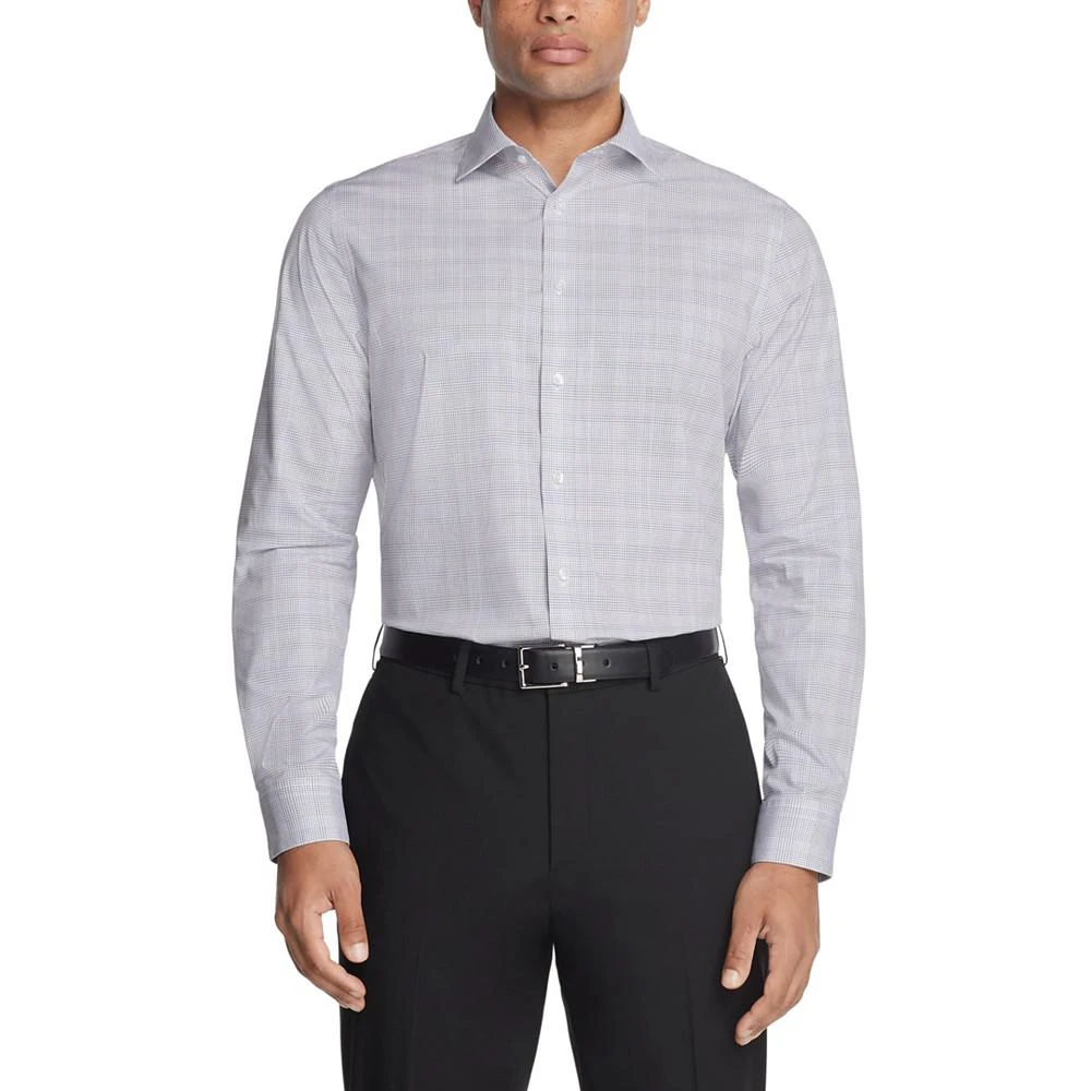 商品Calvin Klein|Men's Steel Plus Regular Fit Stretch Wrinkle Resistant Dress Shirt,价格¥318,第1张图片