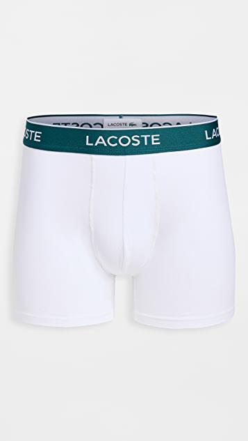 商品Lacoste|3 条装贴身平角内裤,价格¥311,第4张图片详细描述