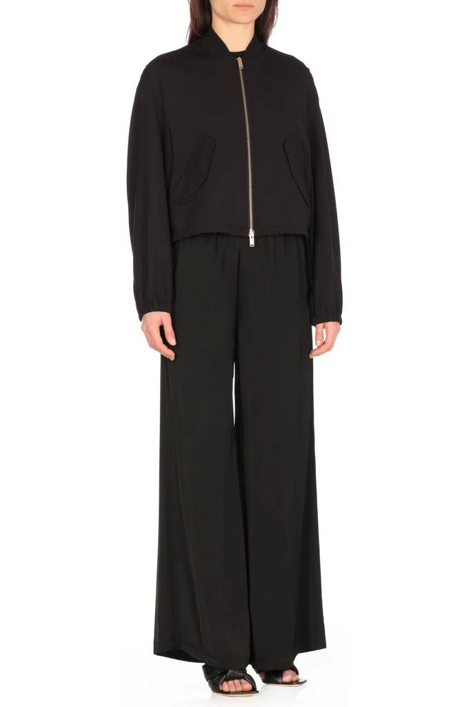 商品Fabiana Filippi|Fabiana Filippi Knitted Collar Scuba Bomber Jacket,价格¥4993,第1张图片