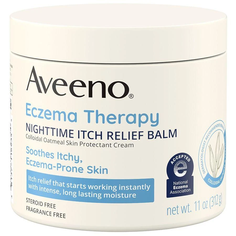 商品Aveeno|Eczema Therapy Nighttime Itch Relief Balm Fragrance-Free,价格¥200,第3张图片详细描述