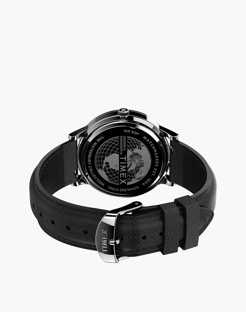 商品Madewell|TIMEX Waterbury Classic Day/Date 40mm Leather Strap Watch,价格¥935,第2张图片详细描述