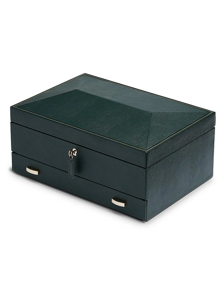 商品Wolf|British Racing Green 10-Piece With Drawer Watch Box,价格¥5190,第2张图片详细描述