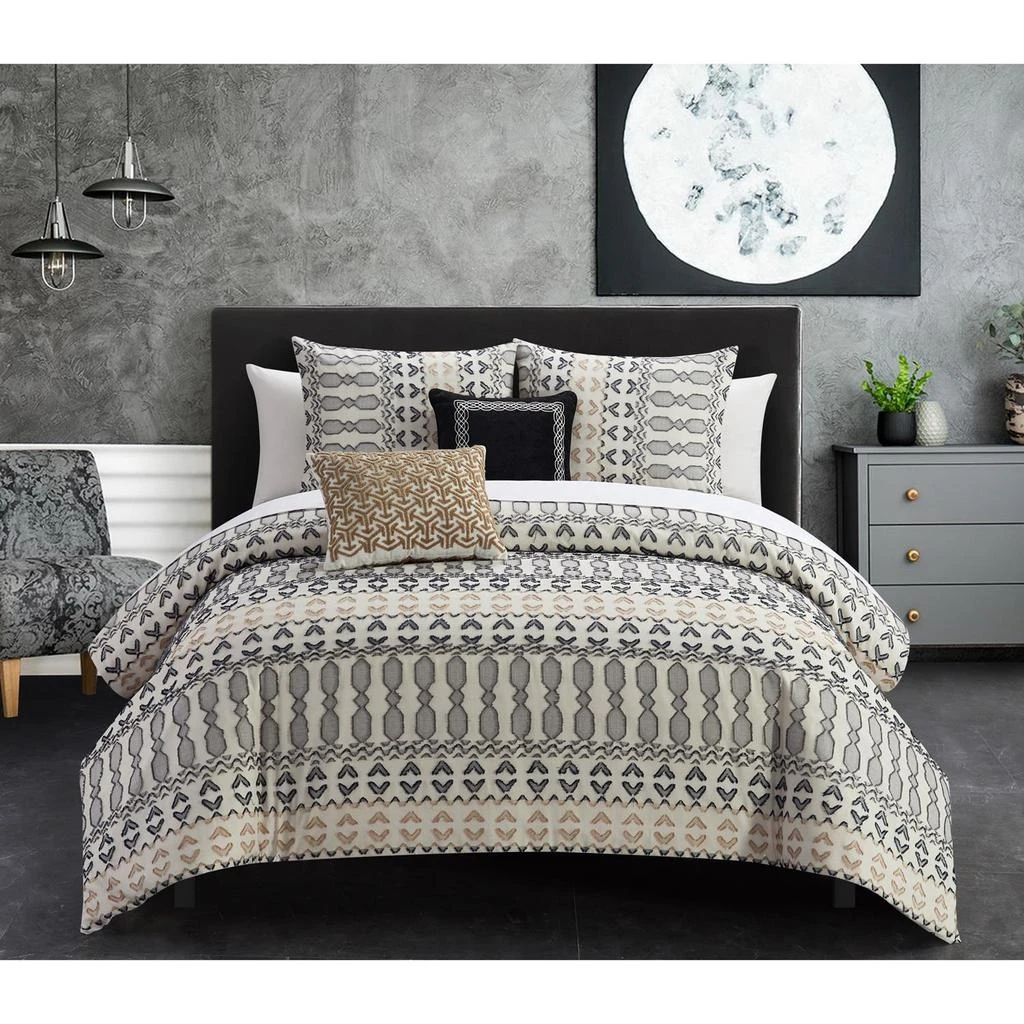 商品Chic Home Design|Gabriella 5 Piece Comforter Set,价格¥1299,第1张图片