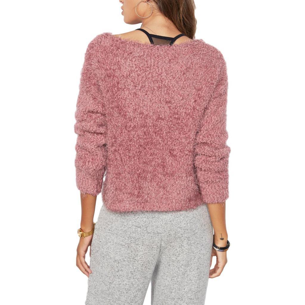 商品Tart|Tart Collections Delilah Women's Fuzzy Striped Slouchy Pullover Sweater,价格¥111,第4张图片详细描述