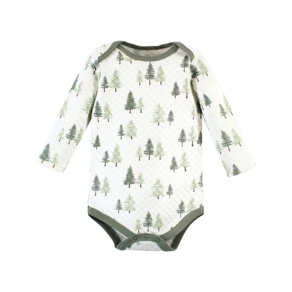 商品Hudson|Baby Boys Quilted Bodysuits, Pack of 3,价格¥128,第5张图片详细描述