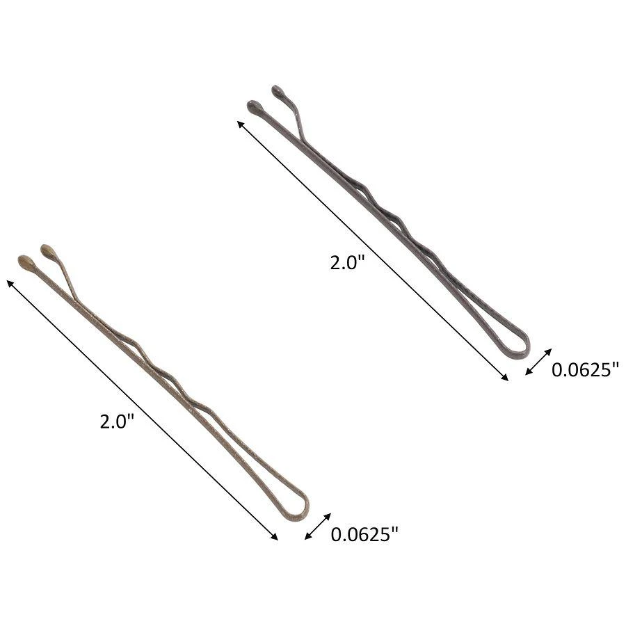 商品Conair|No-Slip Grip Color Match Bobby Pins,价格¥36,第5张图片详细描述