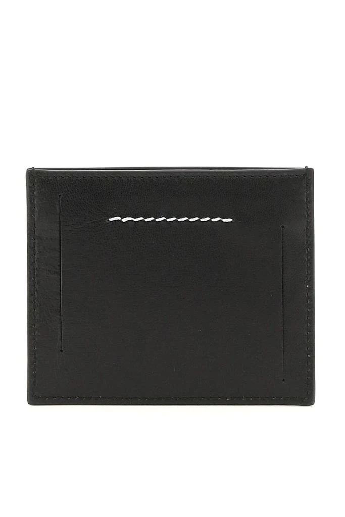 商品MM6|LEATHER CARDHOLDER,价格¥385,第3张图片详细描述