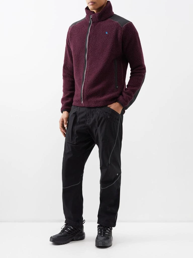 商品Klattermusen|Skoll zipped recycled wool-blend fleece jacket,价格¥2195,第2张图片详细描述