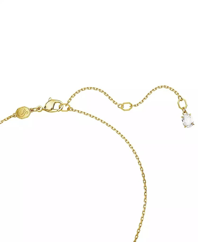 商品Swarovski|Gold-Tone Color Crystal Clover Pendant Necklace, 15" + 2-3/4" extender,价格¥886,第3张图片详细描述