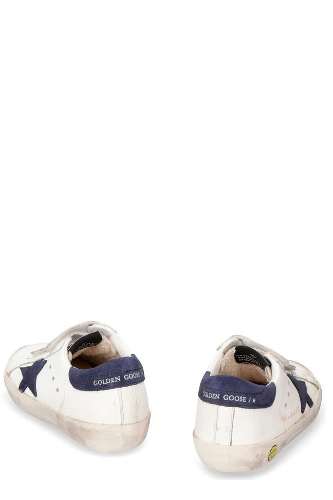 商品Golden Goose|Golden Goose Kids Old School Touch-Strap Sneakers,价格¥1280,第3张图片详细描述