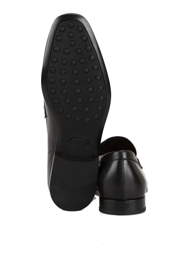 商品Tod's|Tod's men's black leather loafers,价格¥4608,第5张图片详细描述