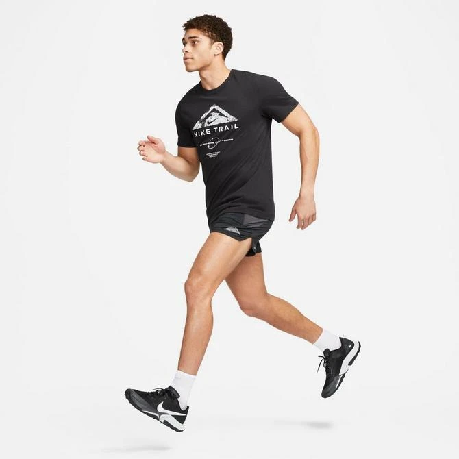 商品NIKE|Men's Nike Trail Second Sunrise Dri-FIT Brief-Lined 5" Running Shorts,价格¥549,第2张图片详细描述