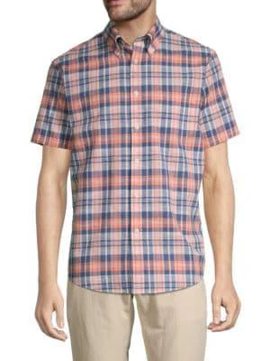 商品Brooks Brothers|Madras Plaid Shirt,价格¥188,第1张图片