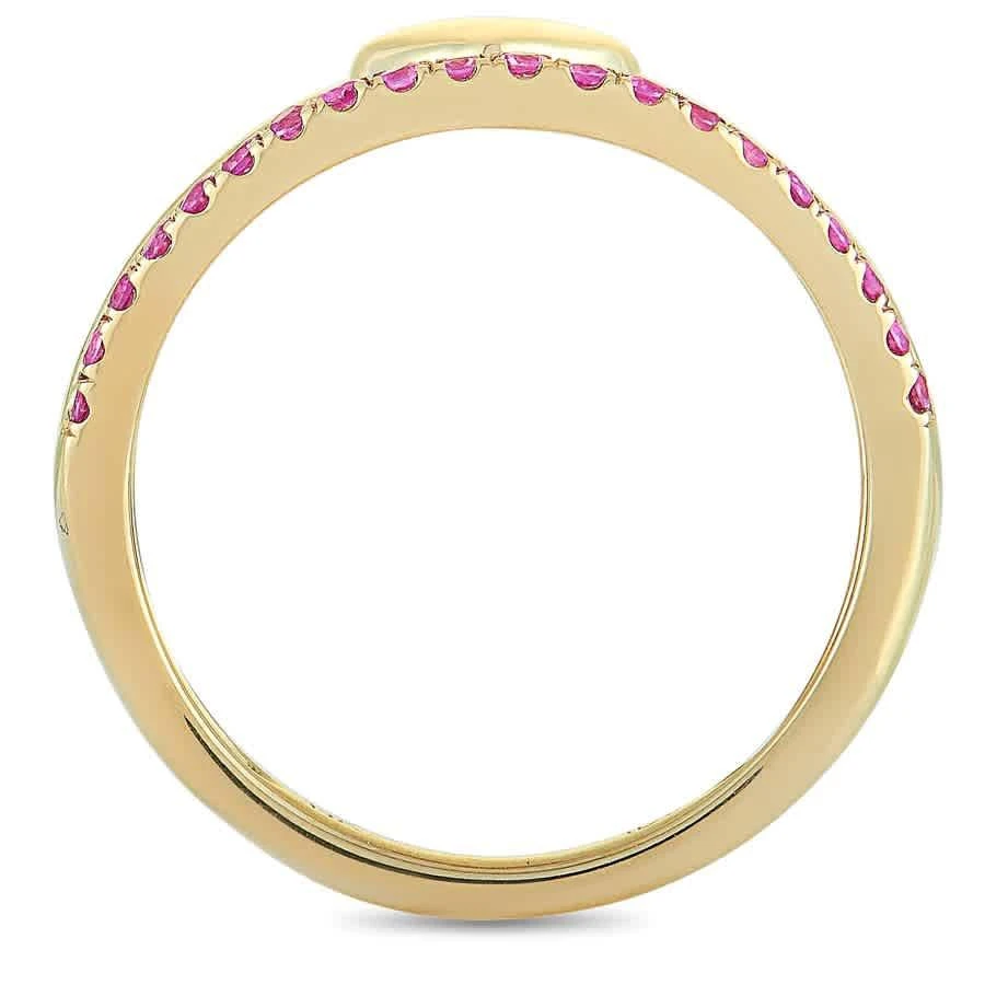 商品LB Exclusive|14K Yellow Gold Ruby Heart Ring,价格¥2120,第2张图片详细描述