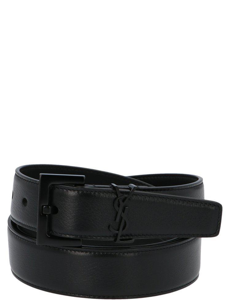 商品Yves Saint Laurent|Saint Laurent Monogram Buckle Belt,价格¥3242,第1张图片