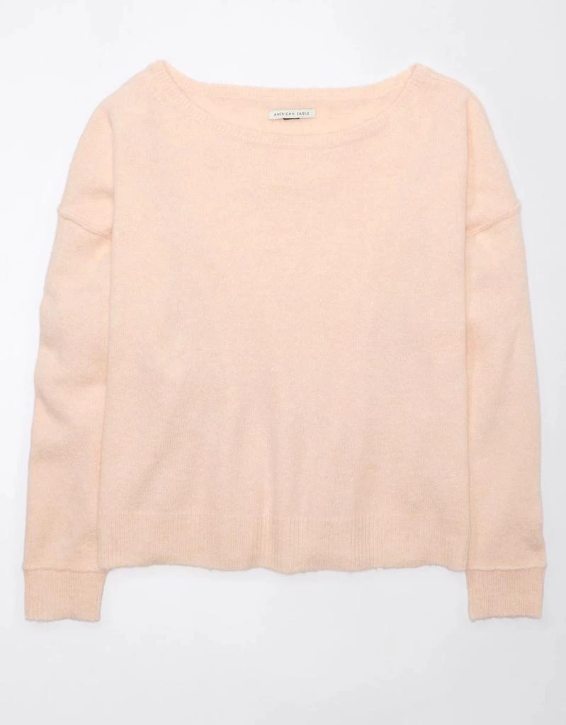 商品AE|AE Whoa So Soft Ballet-Neck Sweater,价格¥337,第3张图片详细描述