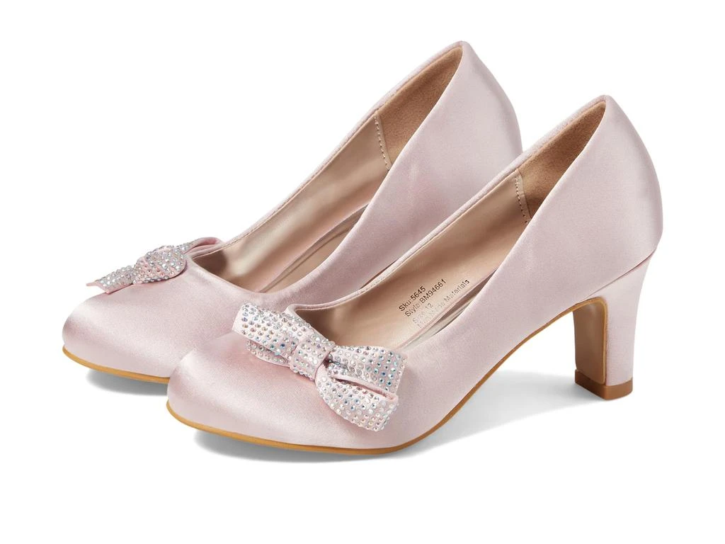 商品Badgley Mischka|Esme Bow Pump (Little Kid/Big Kid),价格¥449,第1张图片