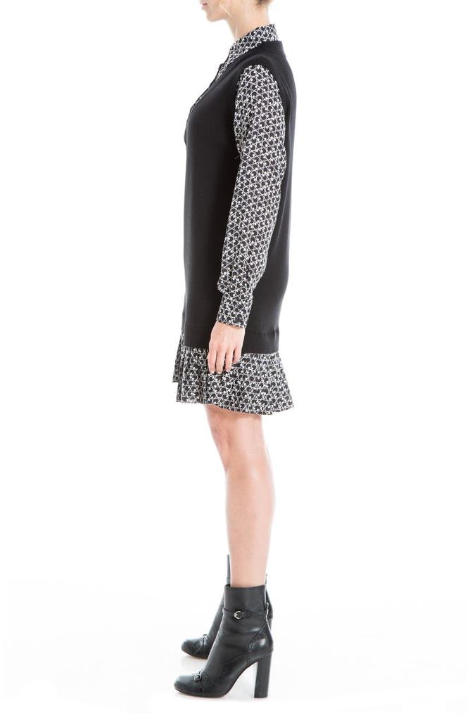 Sweater Pleated Dress商品第3张图片规格展示