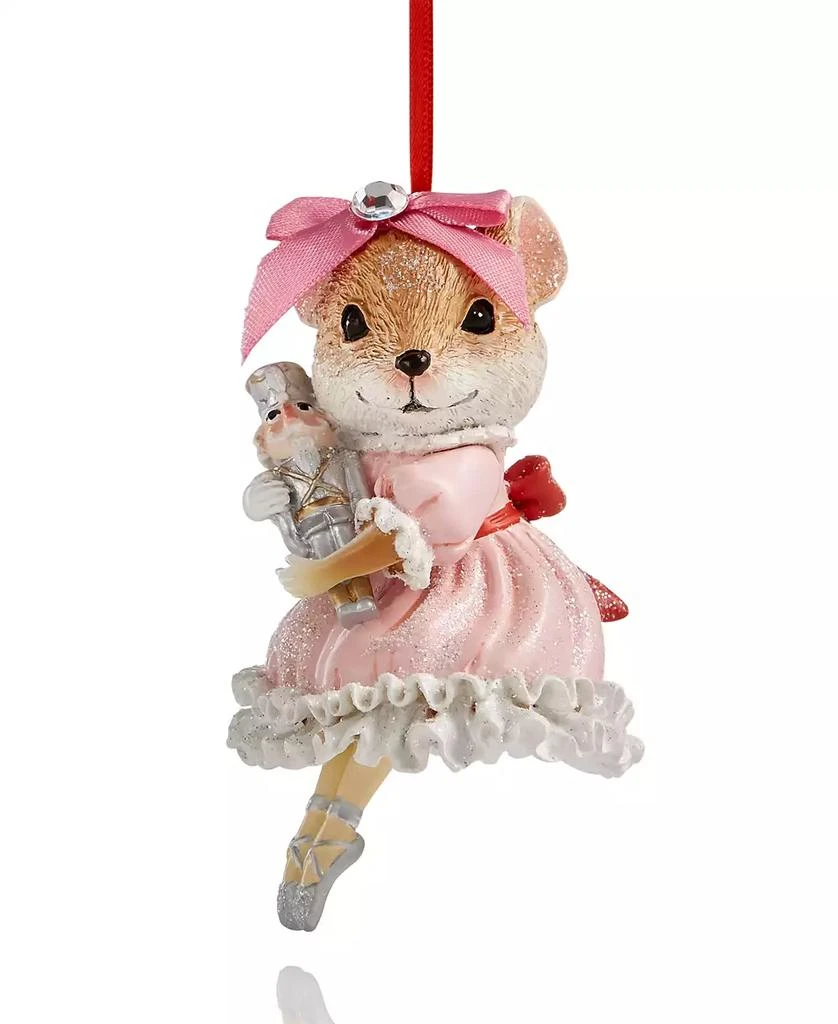 商品Holiday Lane|Ballet Mouse Ballerina  Ornament Exclusively at Macy's,价格¥59,第4张图片详细描述