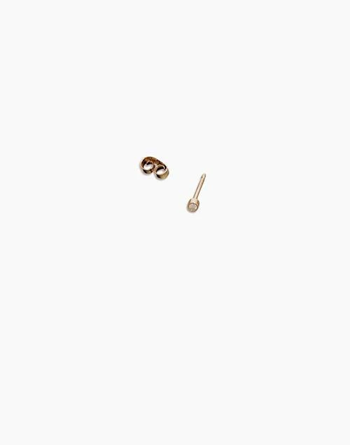商品Madewell|14k Gold Lona Diamond Stud Earring,价格¥942,第1张图片
