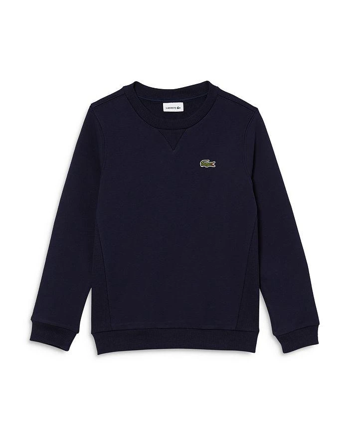 商品Lacoste|Boys' Cotton Fleece Sweatshirt - Little Kid, Big Kid,价格¥487,第1张图片