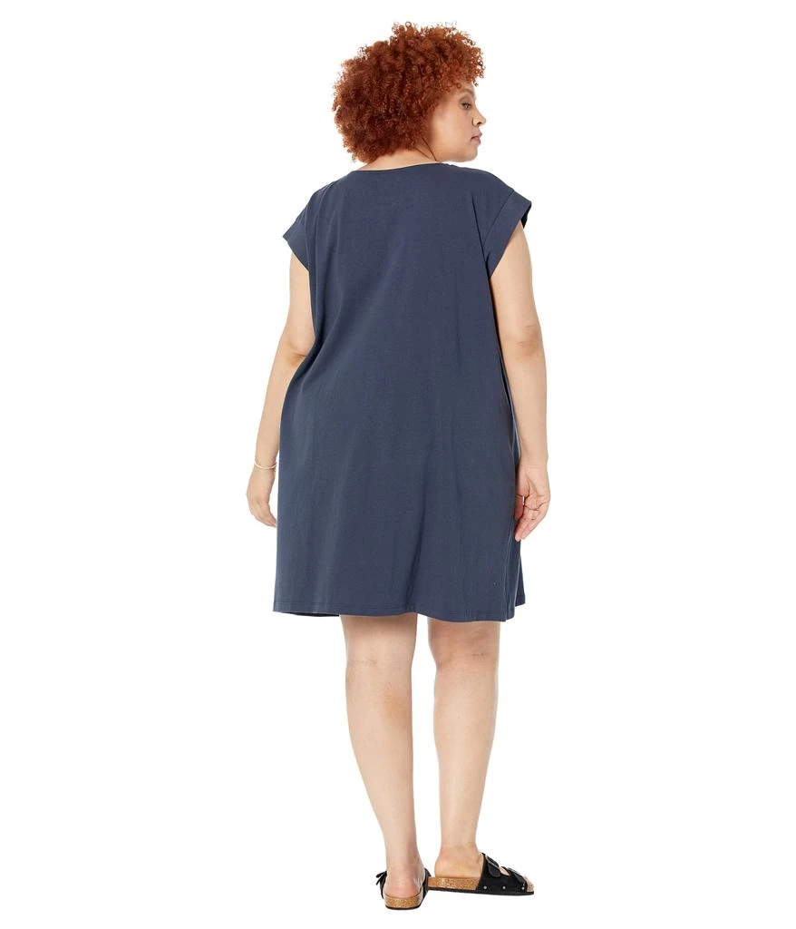 商品Madewell|Plus Organic Cotton Cap-Sleeve Tee Dress,价格¥440,第2张图片详细描述