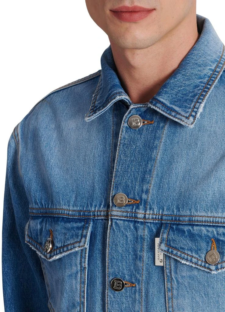 商品Balmain|拉链闭合牛仔外套,价格¥8950,第4张图片详细描述