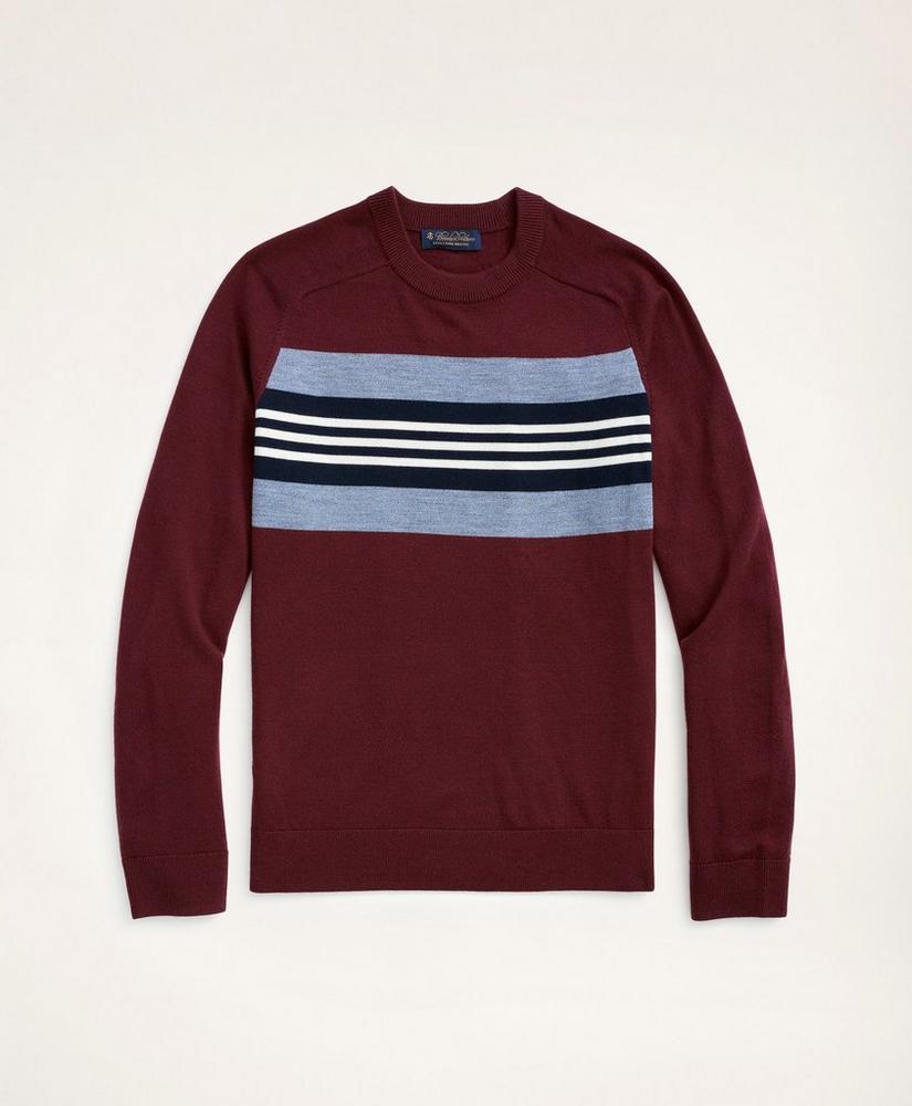 Merino Collegiate Stripe Sweater商品第1张图片规格展示