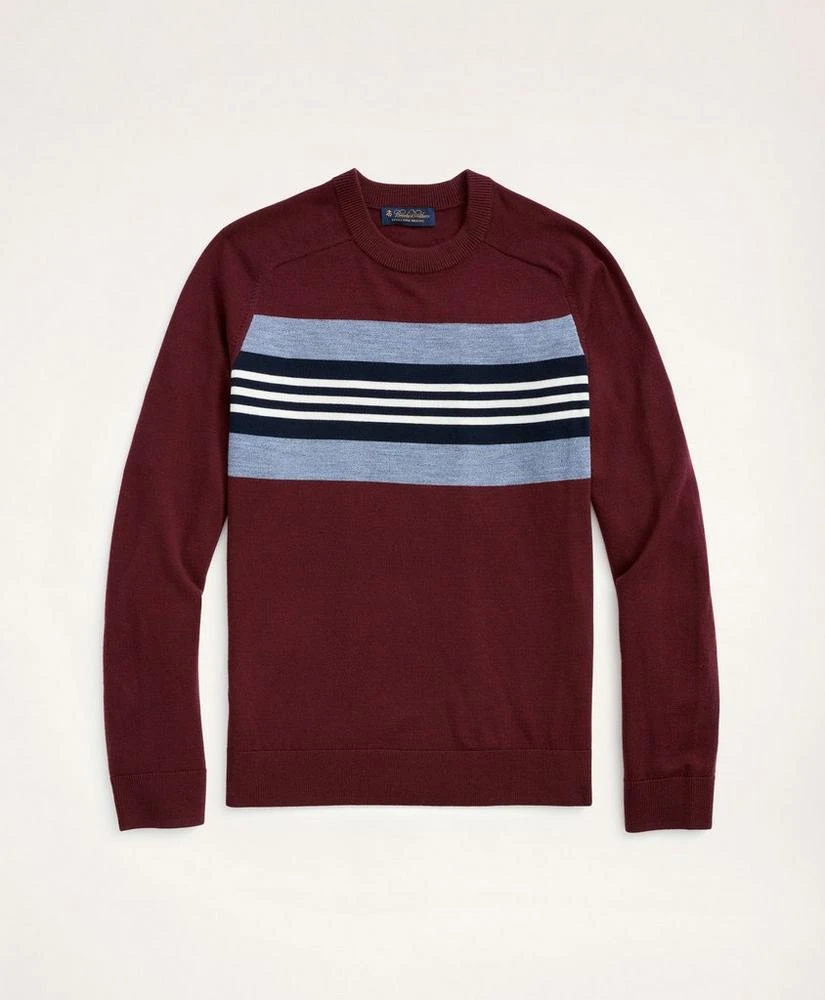 商品Brooks Brothers|Merino Collegiate Stripe Sweater,价格¥412,第1张图片