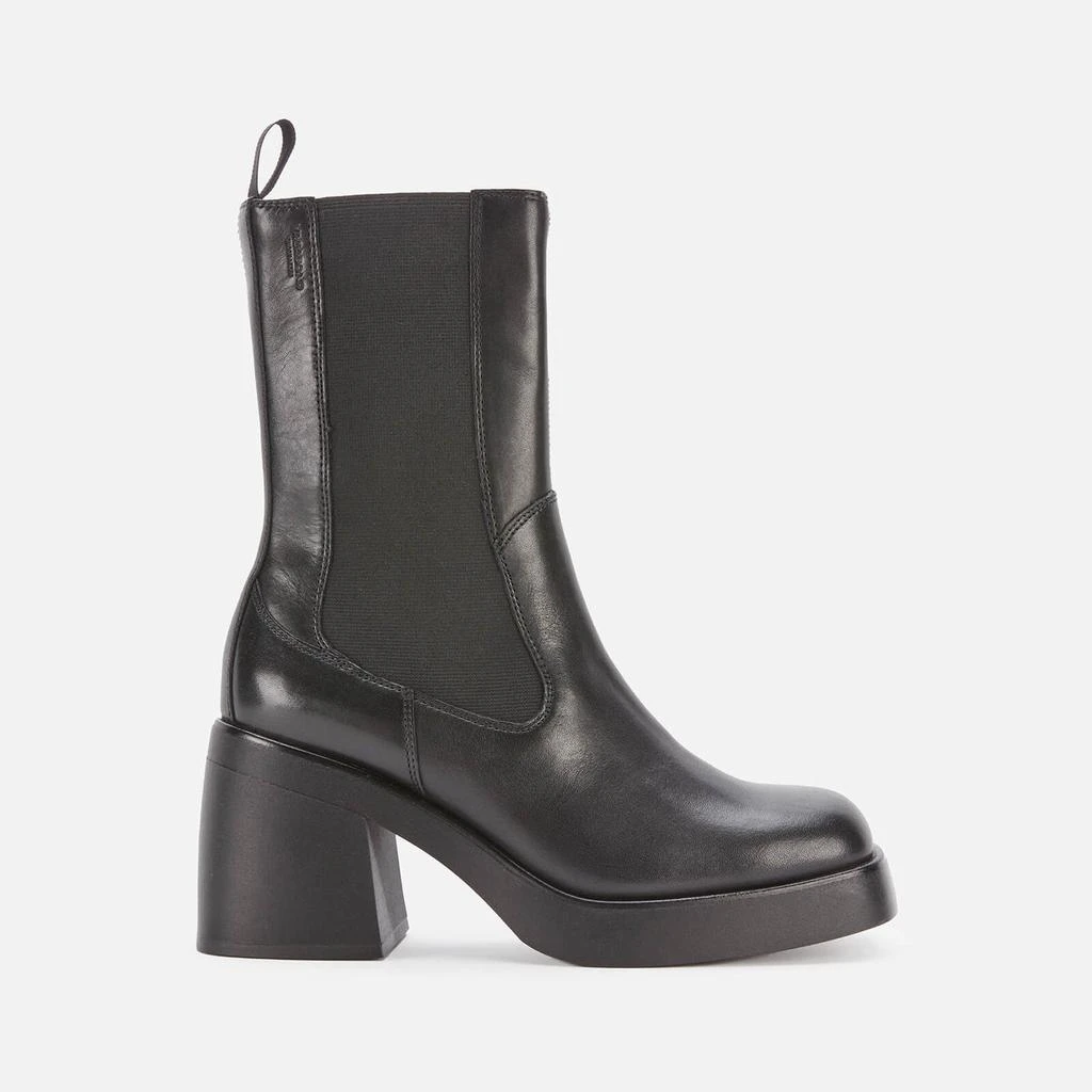 商品Vagabond|Vagabond Women's Brooke Leather Heeled Chelsea Boots - Black,价格¥478,第1张图片