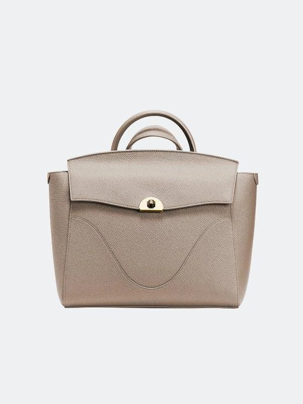 商品OLEADA|Wavia Bag Latte | Tan backpack purse,价格¥5524,第1张图片