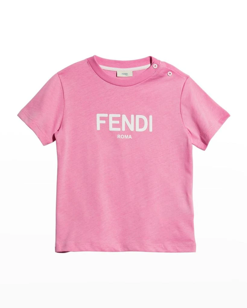 商品Fendi|Kid's Logo Tee, Size 6-24 Months,价格¥1120,第1张图片