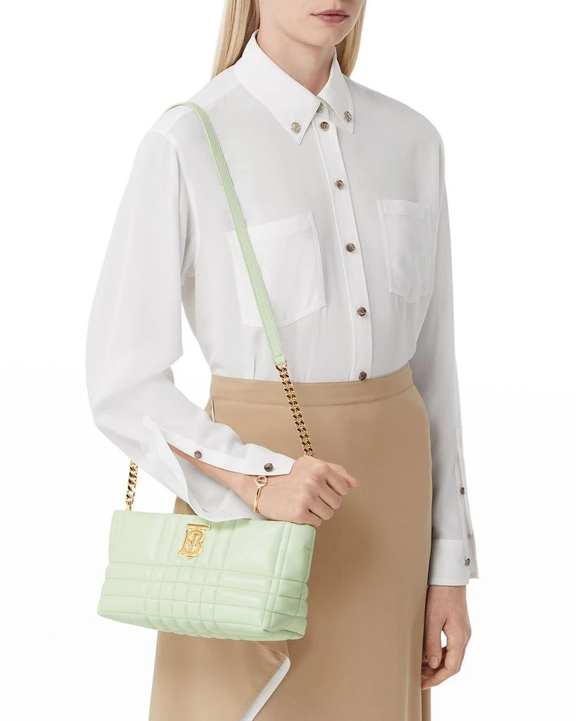 商品Burberry|Lola Small Quilt Exploded Check Crossbody Bag,价格¥11994,第4张图片详细描述