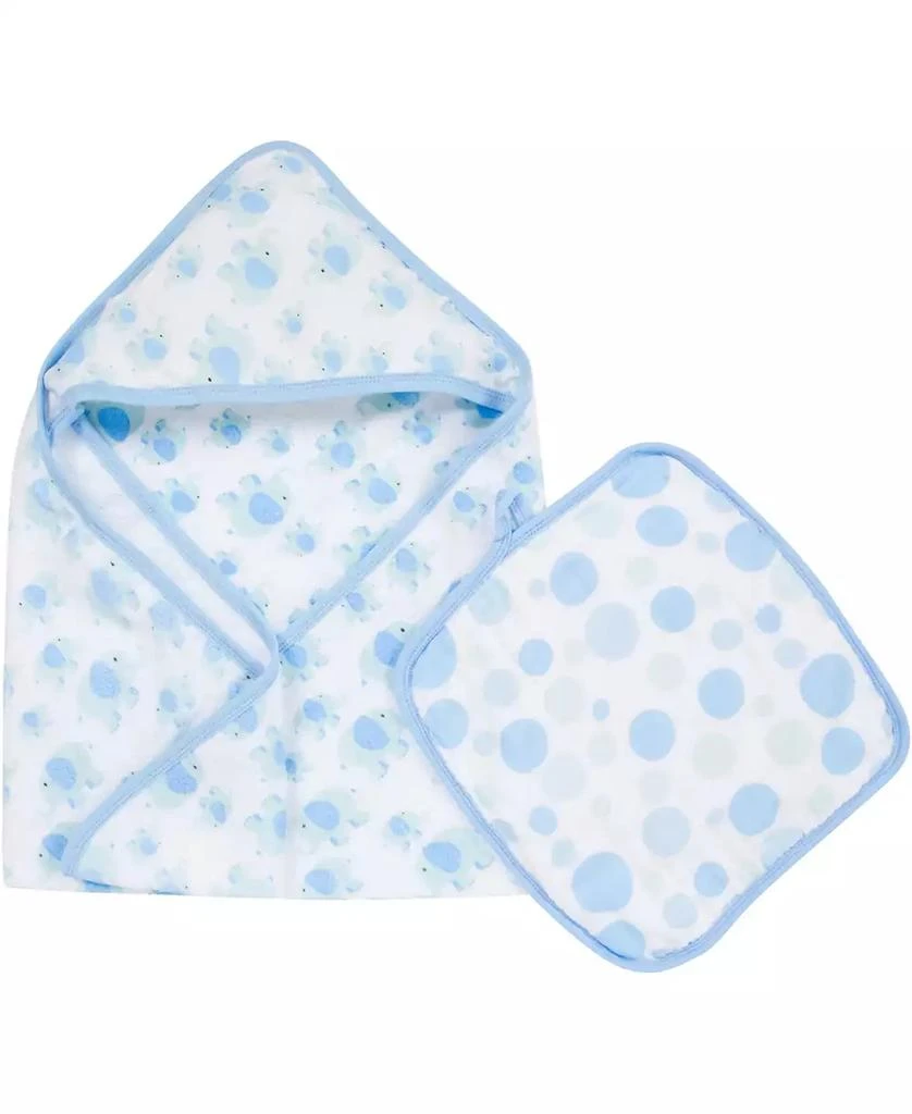 商品Miracle Baby|Boys and Girls Muslin Hooded Towel Washcloth Set,价格¥224,第1张图片详细描述